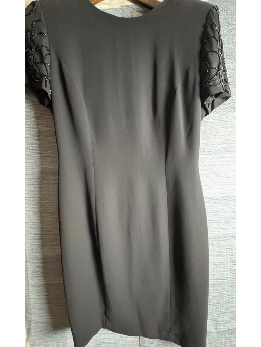 Donna Morgan Dress Black Womens Size 10 Never Worn